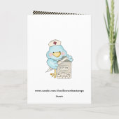 Vielen Dank für Ihre Krankenversicherungskarte Dankeskarte (Rückseite)