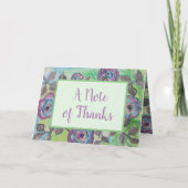 Vielen Dank für Ihre länderspezifische Meldung Dankeskarte (Vorderseite)