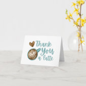 Vielen Dank für Ihre letzte Karte (Gelbe Blume)