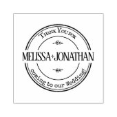 Vielen Dank für Ihre Lieblings-Hochzeit Rustikal R Gummistempel (Prägung)