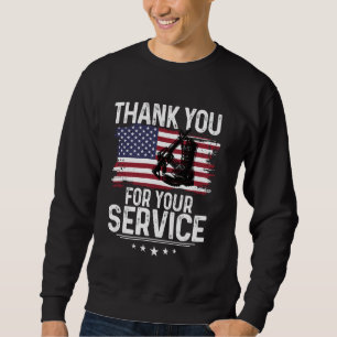 Vielen Dank für Ihre militärischen Stiefel des Ser Sweatshirt
