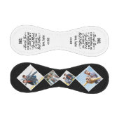 Vielen Dank für Ihre Nachricht für Papa mit 4 Foto Baseball (Paneele)