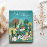 VIELEN DANK FÜR IHRE Niedliche Country Village Ill Postkarte<br><div class="desc">Klicken Sie oben auf "Personalisieren", um den Text zu bearbeiten. Klicken Sie anschließend auf "Bearbeiten mit dem Designwerkzeug", um die Schriftart, Farben und Einstellungen anzupassen. Karo meinen Shop für mehr oder lass mir wissen, wenn Sie etwas Angewohntes wollen! Auch als digitaler Download verfügbar, damit Sie per E-Mail senden und Porto...</div>