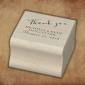 Vielen Dank für Ihre Personalisierte Hochzeit Gummistempel