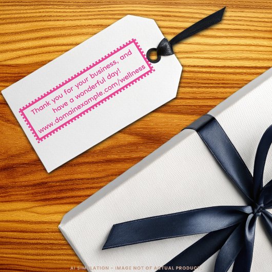 Vielen Dank für Ihre Personalisierte Text-URL Permastempel