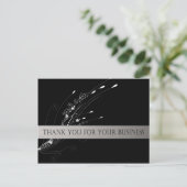 Vielen Dank für Ihre Post-Karte Postkarte (Stehend Vorderseite)