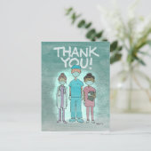 Vielen Dank für Ihre Postkarte (Stehend Vorderseite)