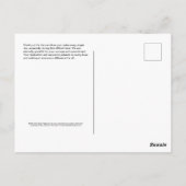 Vielen Dank für Ihre Postkarte (Rückseite)