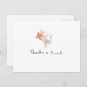 Vielen Dank für Ihre Postkarte (Vorne/Hinten)