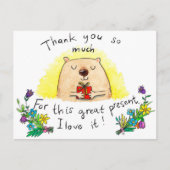 Vielen Dank für Ihre Postkarte von Nicole Janes (Vorderseite)