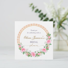 Vielen Dank für Ihre Rose & Baby's Breath Bridal W