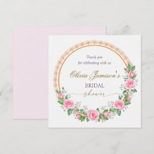Vielen Dank für Ihre Rose & Baby's Breath Bridal W