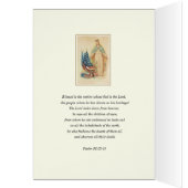 Vielen Dank für Ihre Service American Flag (Innen (Links))