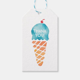 Vielen Dank für Ihre Tags | Anhänger | Blaueis