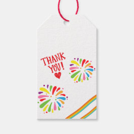 Vielen Dank für Ihre Tags Geschenkanhänger