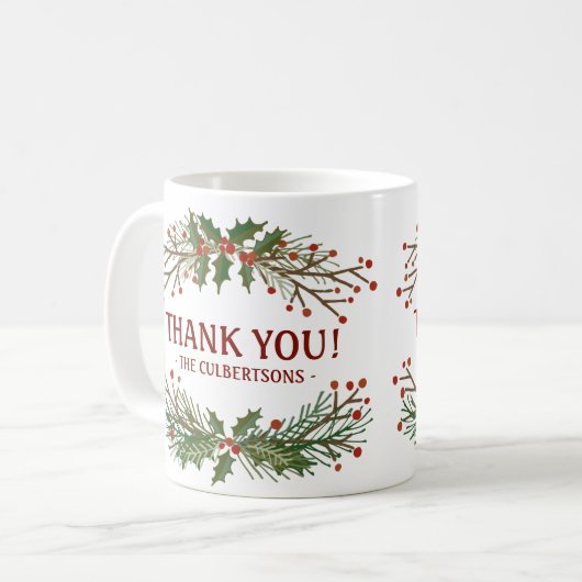 Vielen Dank für Ihre Tasse (Vorderseite Links)