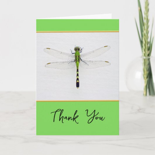 Vielen Dank für Ihre Teilnahme an Dragonfly und Go Karte (Vorderseite)