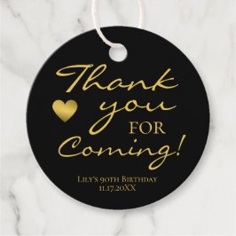 Vielen Dank für Ihre Teilnahme an einem eleganten Geschenkanhänger