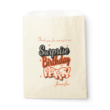 Vielen Dank für Ihre Überraschung Geburtstagsparty