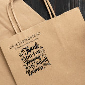 Vielen Dank für Ihre Unterstützung für den Namen k Gummistempel