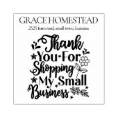 Vielen Dank für Ihre Unterstützung für den Namen k Gummistempel (Prägung)