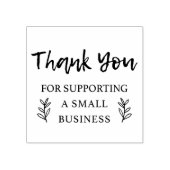 Vielen Dank für Ihre Unterstützung für kleine Unte Gummistempel (Prägung)