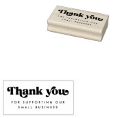 Vielen Dank für Ihre Unterstützung für unser Unter Gummistempel (Stempel)