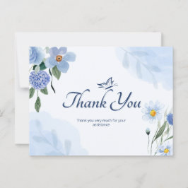 Vielen Dank für Ihre Unterstützung Postkarte