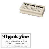 Vielen Dank für Ihre Unterstützung unserer Busines Gummistempel (Stempel)