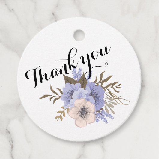 Vielen Dank für Ihre Verpackung Geschenkanhänger (Vorderseite)