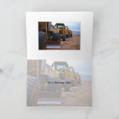 Vielen Dank für Ihre Visitenkarte Dankeskarte (Innenseite)