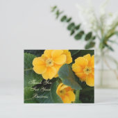 Vielen Dank für Ihre Visitenkarte Postkarte (Stehend Vorderseite)