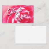 Vielen Dank für Ihre Visitenkarten Visitenkarte (Vorne/Hinten)