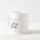 Vielen Dank für Ihre Wertschätzung Kaffeetasse (Vorderseite Links)