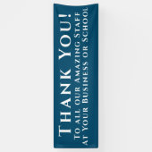 Vielen Dank für Ihre Wertschätzung Typografie Banner (Vertikal)