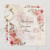 Vielen Dank für Ihre Zeit (Vorne/Hinten)