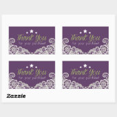 Vielen Dank für Ihren Aufkleber (Blatt)