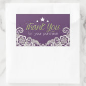 Vielen Dank für Ihren Aufkleber (Tasche)