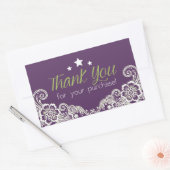 Vielen Dank für Ihren Aufkleber (Umschlag)