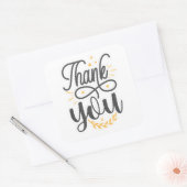 Vielen Dank für Ihren Aufkleber (Umschlag)