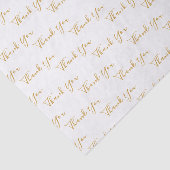 Vielen Dank für Ihren benutzerdefinierten Text Seidenpapier (Ausschnitt)