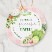 Vielen Dank für Ihren Besuch Bauern Markt Geburtst Geschenkanhänger (Vorderseite)