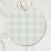 Vielen Dank für Ihren Besuch Bauern Markt Geburtst Geschenkanhänger (Rückseite)