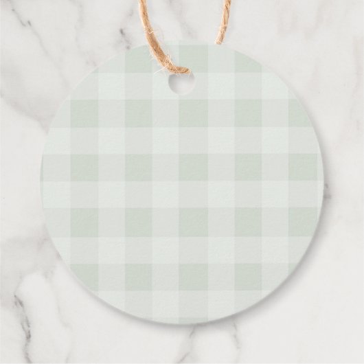 Vielen Dank für Ihren Besuch Bauern Markt Geburtst Geschenkanhänger (Rückseite)