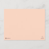 Vielen Dank für Ihren Besuch - Nod Notes Postkarte (Rückseite)