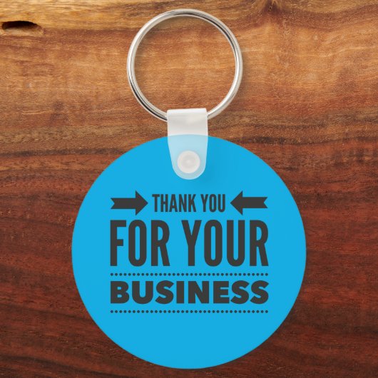 Vielen Dank für Ihren Business Schlüsselanhänger (Vorderseite)