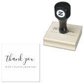 Vielen Dank für Ihren Einkauf Gummistempel (Stempel)