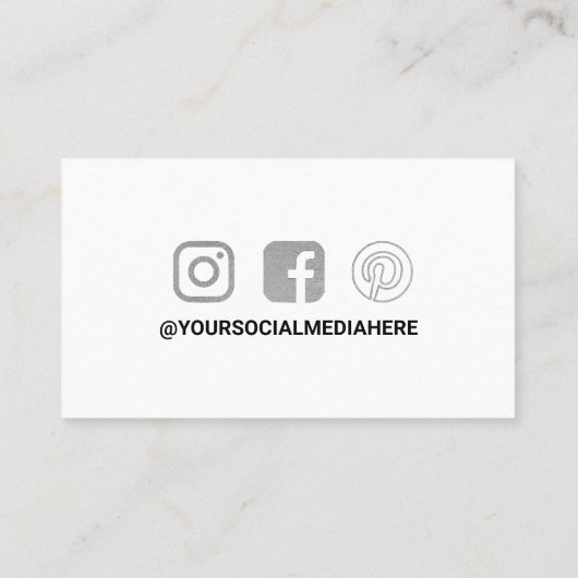 Vielen Dank für Ihren eleganten Gold Metallic Raba Visitenkarte (Rückseite)