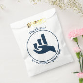 Vielen Dank für Ihren Finanzplaner White-Blue Gevo Geschenktütchen (Versiegelt)