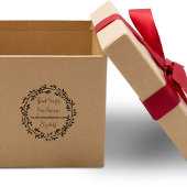 Vielen Dank für Ihren Firmennamen Permastempel